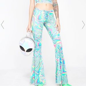 Totally Trippin’ Dolls Kill Flares NWOT